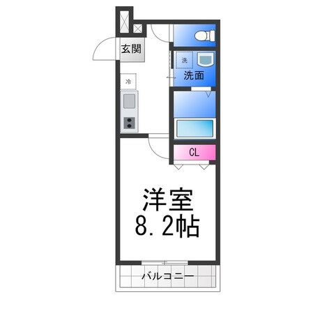 フジパレス堺浜寺石津Ⅲ番館の物件間取画像